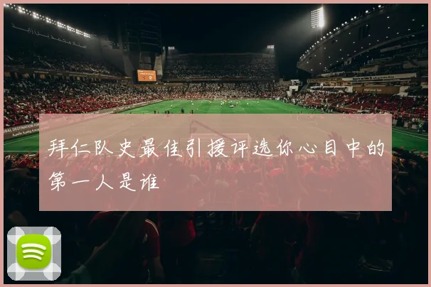 拜仁队史最佳引援评选你心目中的第一人是谁